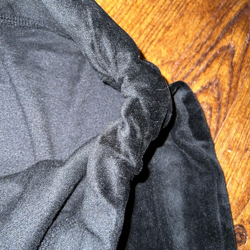 Juicy Couture Black Velour Silver Bling Tracksuit Top-XXL Bottoms- L - Picture 12 of 15